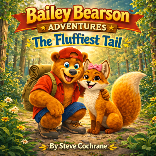Bailey Bearson Adventures: The Fluffiest Tail by Steve Cochrane